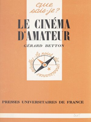 cover image of Le cinéma d'amateur